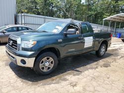 Salvage cars for sale at Austell, GA auction: 2007 Toyota Tundra Double Cab SR5
