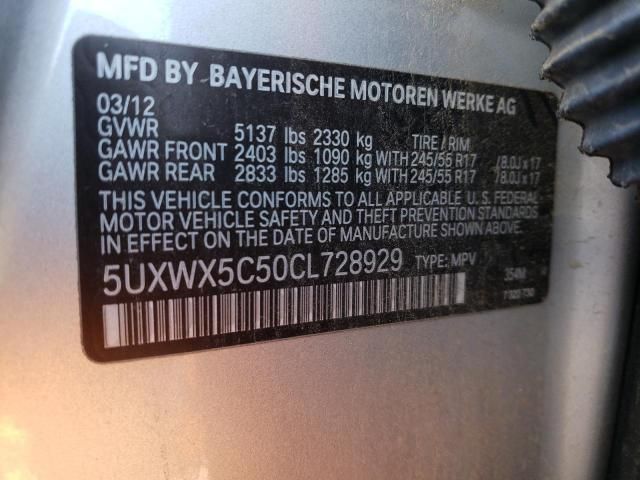 2012 BMW X3 XDRIVE28I