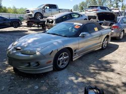 Salvage cars for sale at Arlington, WA auction: 1999 Pontiac Firebird