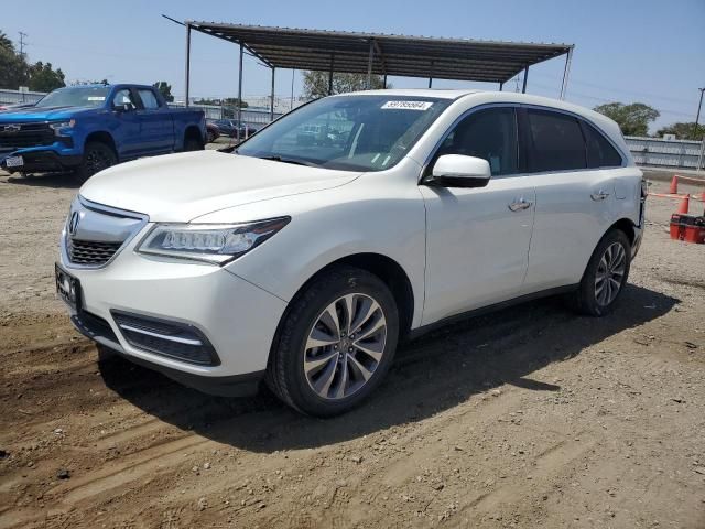 2016 Acura MDX Technology