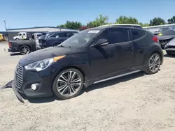 Salvage cars for sale at Sacramento, CA auction: 2016 Hyundai Veloster Turbo