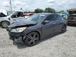 Salvage cars for sale at Montgomery, AL auction: 2017 Honda Accord Sport