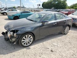 Salvage cars for sale at Oklahoma City, OK auction: 2010 Lexus IS 250