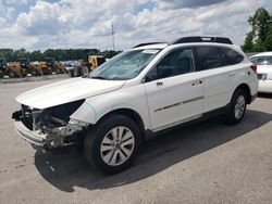 Salvage cars for sale at Dunn, NC auction: 2015 Subaru Outback 2.5I Premium