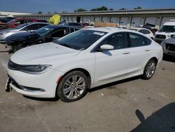 Salvage cars for sale at Louisville, KY auction: 2015 Chrysler 200 Limited