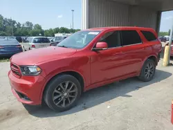 Salvage cars for sale at Fort Wayne, IN auction: 2018 Dodge Durango GT