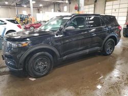 Salvage cars for sale from Copart Blaine, MN: 2021 Ford Explorer Police Interceptor