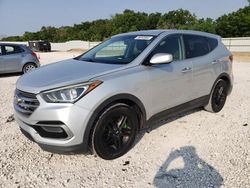 Salvage cars for sale at New Braunfels, TX auction: 2017 Hyundai Santa FE Sport