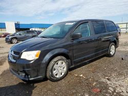 Salvage cars for sale at Woodhaven, MI auction: 2012 Dodge Grand Caravan SE