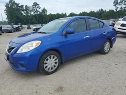 Nissan salvage cars for sale: 2012 Nissan Versa S