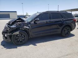 Salvage cars for sale at Anthony, TX auction: 2023 Ford Explorer ST-Line