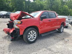 Salvage cars for sale at Hueytown, AL auction: 2021 Chevrolet Silverado C1500 Custom