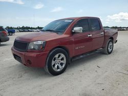 Salvage cars for sale at Arcadia, FL auction: 2007 Nissan Titan XE