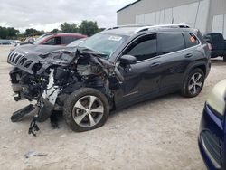 Jeep Cherokee Limited Vehiculos salvage en venta: 2021 Jeep Cherokee Limited