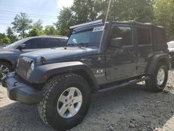 Jeep Wrangler Unlimited x salvage cars for sale: 2008 Jeep Wrangler Unlimited X