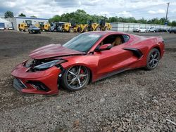 Salvage cars for sale at Hillsborough, NJ auction: 2023 Chevrolet Corvette Stingray 2LT