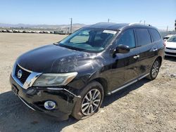 Salvage cars for sale at Vallejo, CA auction: 2016 Nissan Pathfinder S