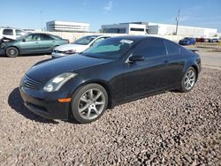 Salvage cars for sale at Phoenix, AZ auction: 2004 Infiniti G35