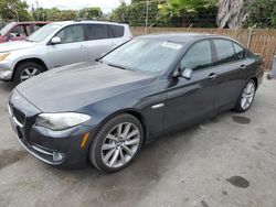 Salvage cars for sale at San Martin, CA auction: 2011 BMW 535 I