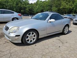 Mercedes-Benz slk 230 Kompressor salvage cars for sale: 2002 Mercedes-Benz SLK 230 Kompressor