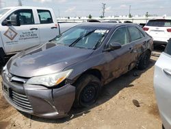 Toyota salvage cars for sale: 2016 Toyota Camry LE