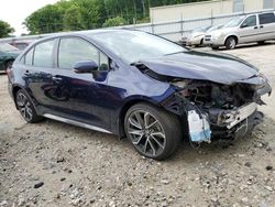 Toyota salvage cars for sale: 2020 Toyota Corolla SE