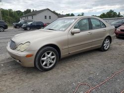 Mercedes-Benz c 240 Vehiculos salvage en venta: 2002 Mercedes-Benz C 240