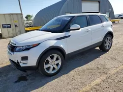 Salvage cars for sale at Wichita, KS auction: 2014 Land Rover Range Rover Evoque Pure Premium