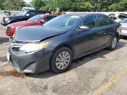 Toyota salvage cars for sale: 2012 Toyota Camry Base