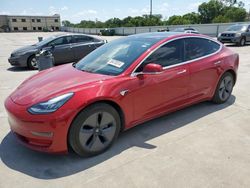 Salvage cars for sale from Copart Wilmer, TX: 2019 Tesla Model 3