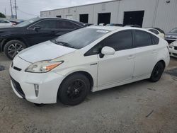 Salvage cars for sale at Jacksonville, FL auction: 2013 Toyota Prius