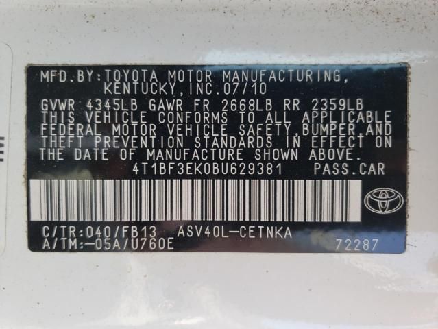 2011 Toyota Camry Base