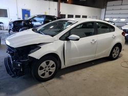 Salvage cars for sale from Copart Blaine, MN: 2017 KIA Forte LX