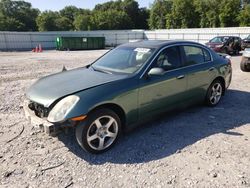 Salvage cars for sale at Augusta, GA auction: 2003 Infiniti G35