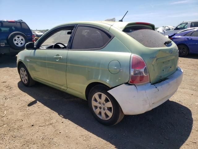 2010 Hyundai Accent Blue