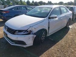 Salvage cars for sale at Elgin, IL auction: 2017 Volkswagen Jetta SE