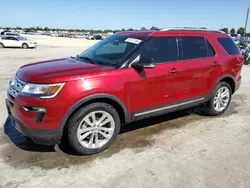 Ford salvage cars for sale: 2018 Ford Explorer XLT