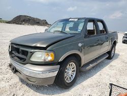 Salvage Cars with No Bids Yet For Sale at auction: 2002 Ford F150 Supercrew