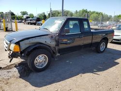 Ford salvage cars for sale: 2002 Ford Ranger Super Cab