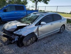 Salvage cars for sale at Cicero, IN auction: 2010 Honda Civic EX