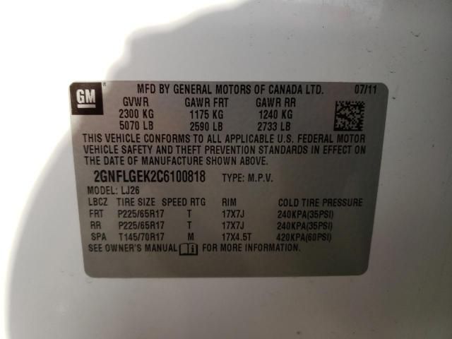 2012 Chevrolet Equinox LTZ