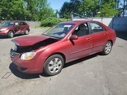 KIA Spectra salvage cars for sale: 2008 KIA Spectra EX