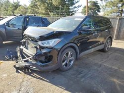 Salvage cars for sale at Denver, CO auction: 2015 Hyundai Santa FE GLS