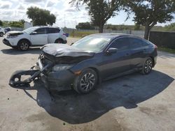 Honda Civic ex salvage cars for sale: 2018 Honda Civic EX