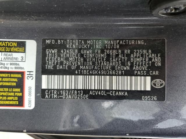 2009 Toyota Camry Base