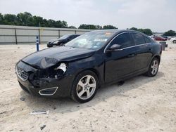 Salvage cars for sale at New Braunfels, TX auction: 2013 Volvo S60 T5