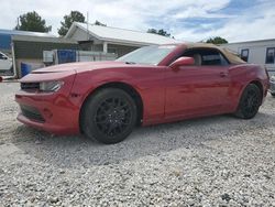 Chevrolet Camaro LT salvage cars for sale: 2014 Chevrolet Camaro LT