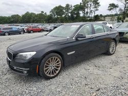 Salvage cars for sale at Byron, GA auction: 2013 BMW 750 I