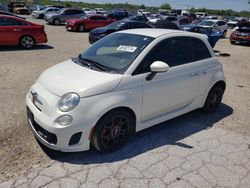 Salvage cars for sale at Kansas City, KS auction: 2015 Fiat 500 Abarth