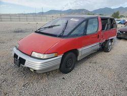 Salvage cars for sale at Magna, UT auction: 1990 Pontiac Trans Sport